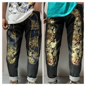 全新刺繡大M牛仔褲 共10隻款色