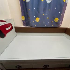 兒童汔車子母床