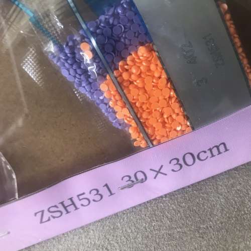 🎁 NEW 全新 DIY 鑽石畫 手工 連 工具 木框 💎