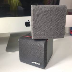 🔊 BOSE JEWEL Double Cube Speaker 2pc RED LINE USED 喇叭 音箱 2個 不带線 🎵