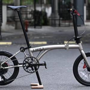 (電變12速 40T 飛輪 消光鈦色 ) 2025最新款JAVA NEO 電變12速 紅色碟剎349鋁合金折...