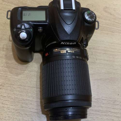 平用Nikon D50 +原廠55-200mm VR鏡頭小用新淨