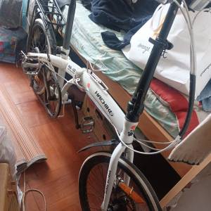 20 吋    白色 Hachiko 摺車