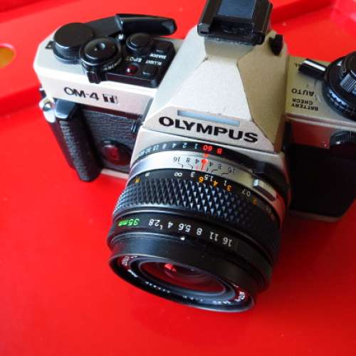 , Olympus OM 35mm F2.8 later multicoated version, $750