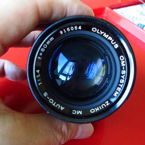 Olympus OM 50mm F1.4 multicoated version in excellent condition, $950