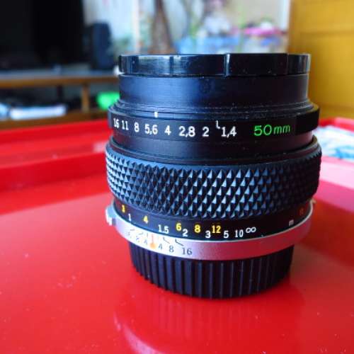 Olympus OM 50mm F1.4 multicoated version in excellent condition, $950