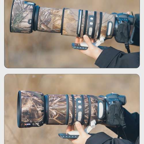 For Canon RF 100-500mm f/4.5-7.1L IS USM 鏡頭防水炮衣 - Multi Camouflage  全地...