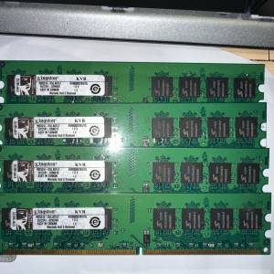 金士頓kingston 4x1GB套條