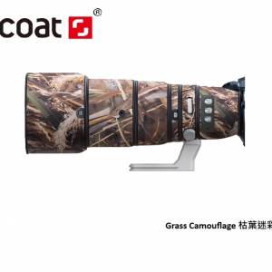 For FUJINON GF 500mm F5.6 R LM OIS WR 鏡頭防水炮衣 - &bull; Grass Camouflage 枯葉迷...