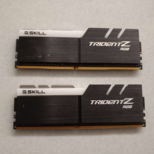 高頻 G.Skill Trident Z RGB DRR4 3866 16G (8G x 2)