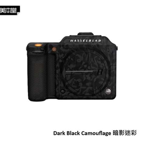 3M Sticker Film Cover For Hasselblad X2D 機身保護貼 - Dark Black Camouflage 暗...