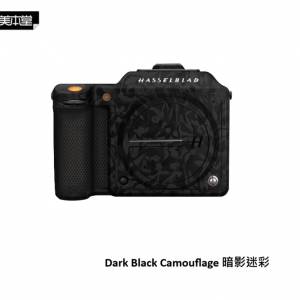3M Sticker Film Cover For Hasselblad X2D 機身保護貼 - Dark Black Camouflage 暗...