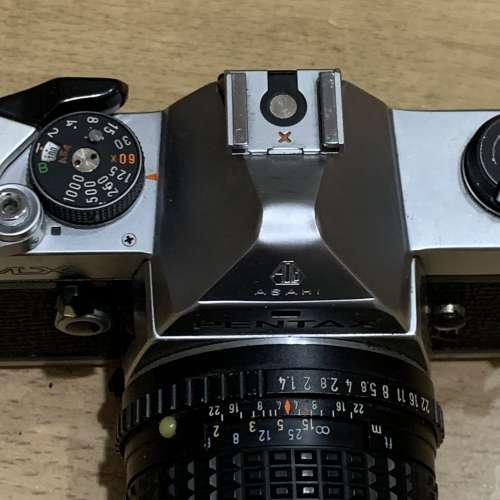 平用Pentax MX +原廠50mm 1.4大光圈鏡頭 有測光