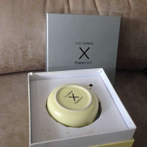 🍬 FRANC FRANC X NIKA ZUPANC Cup and Saucer NEW 全新陶瓷杯碟🍬
