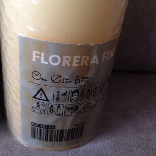 🕯️ IKEA Candles FLORERA of 3pc Set NEW 全新 宜家 蠟燭 3件套 🕯️