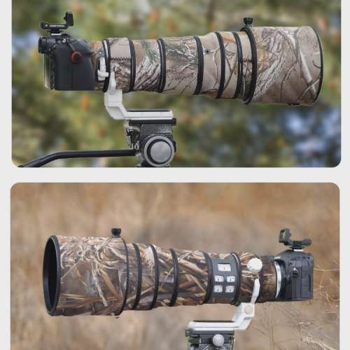 For Olympus M.Zuiko Digital ED 150-400mm F4.5 TC1.25x IS PRO 鏡頭防水炮衣 - J...