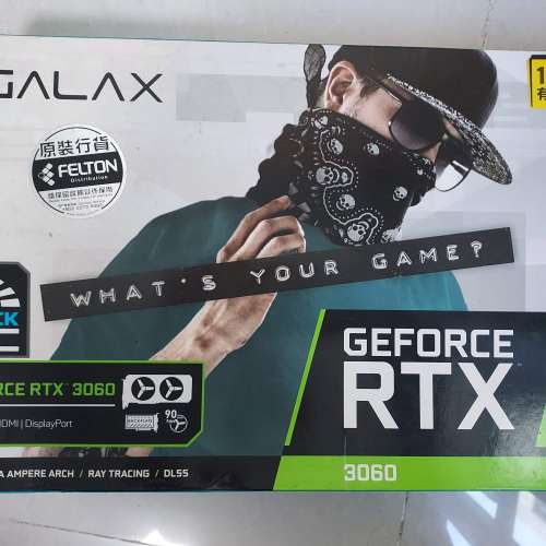 GALAX GeForce RTX 3060  	12GB GDDR6