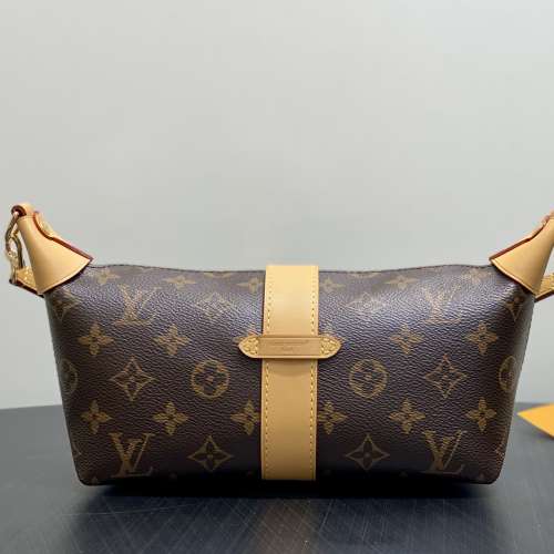 M26191老花 復古腋下包