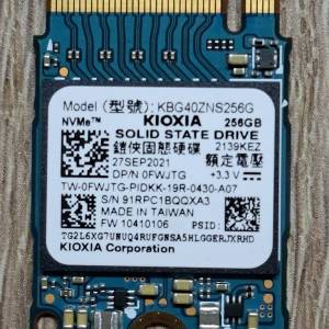 KIOXIA 256GB M.2 Nvme ssd hdd