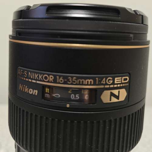 Nikon AF-S 16-35mm f4G ED VR lens