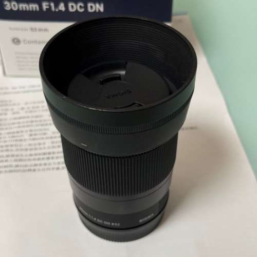 Sigma 30mm F1.4 (Sony E-Mount，極少用）