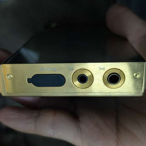 （大刀減價不回-請自重 金色會影相反光無花無崩）Ibasso DX340金-限量特別版 港行（...