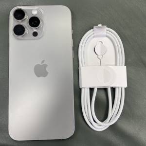 99%New iPhone 16 Pro Max 256GB 原色 蘋果保養至2026年8月22日 電池效能100% 香港...
