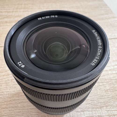 Sony FE20-70 F/4 G lens
