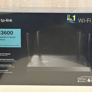全新 tp-link BE3600 Dual-Band Wi-Fi 7 Router