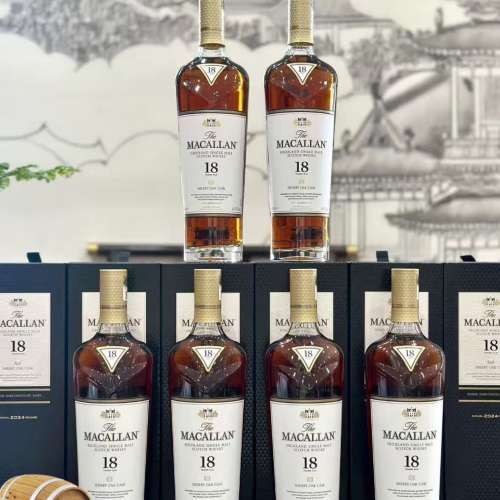 香港實體店鋪收酒 高價回收麥卡倫18年單桶
