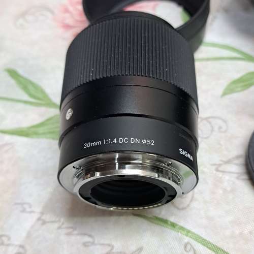 sigma 30mm 1.4 sony E