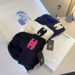Chanel香奈兒針織毛線帽
