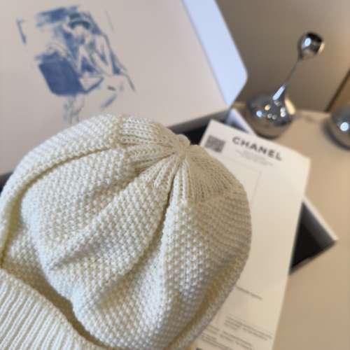 Chanel香奈兒針織毛線帽