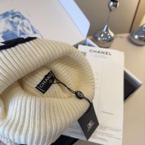 Chanel香奈兒針織毛線帽