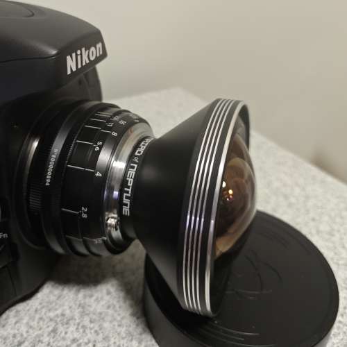 Lomography Neptune Convertible Art Lens (35mm, 50mm, 80mm, 15mm) for Nikon F