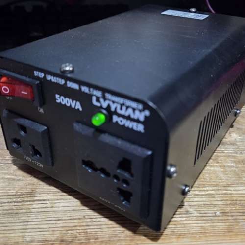 LVYUAN 500VA STEP UP & STEP DOWN 交流電變壓器