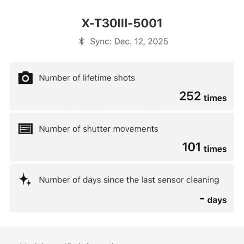 Fujifilm 富士 X-T30 III 相機 （淨機身）