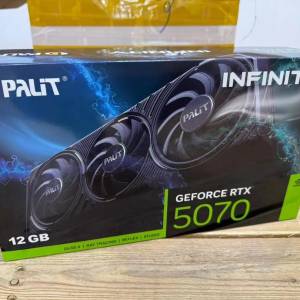 全新 PALIT RTX5070 三年質保