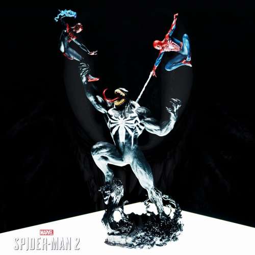 Spider-Man 2 Peter Parker, Miles Morales, and Venom 19-inch Collector's Edition