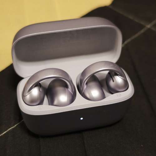 98%新 Anker Soundcore C50i 水貨 紫色 2025新款 耳夾式耳機 LDAC 送 ITFIT 鬧鐘充電...