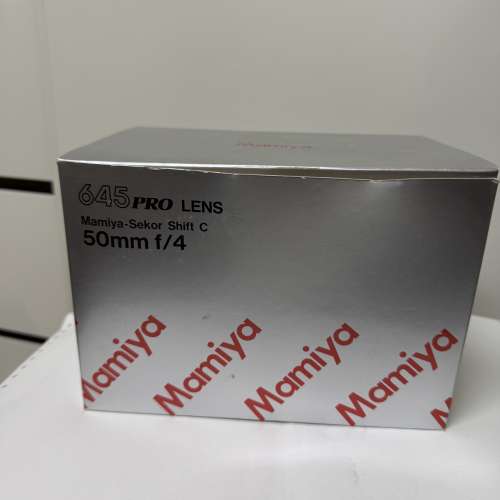 有盒Mamiya 645 50mm F4