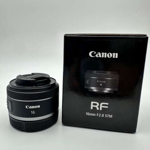 Canon RF 16mm f2.8 全新一樣 有單 有盒