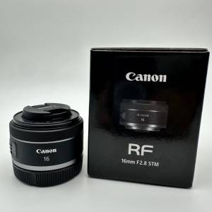 Canon RF 16mm f2.8 全新一樣 有單 有盒