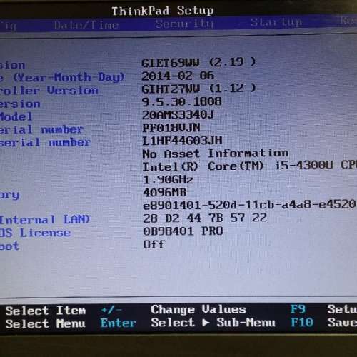 Lenovo TP X240/12.5&rdquo;LED/i5-4300U 1.9GHz/8GB DDR3/240GB SSD OR 500GB HD/85%Ne...