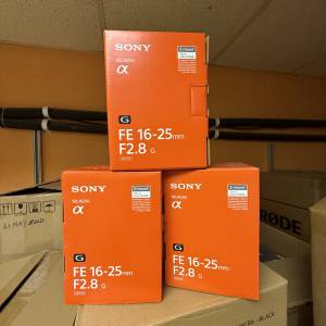 Sony FE 16-25mm F2.8 G for Sony E Mount (SEL1625G)