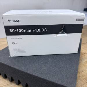 ⚜️ 全新⚜️  SIGMA 50-100MM F1.8 DC HSM CANON  - A225