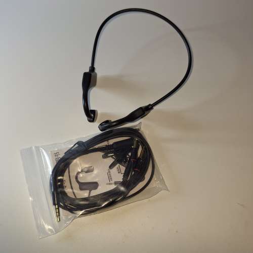 骨傳導有線耳機3.5mm不入耳頭戴掛耳式