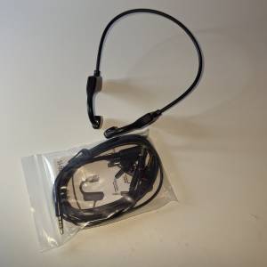 骨傳導有線耳機3.5mm不入耳頭戴掛耳式