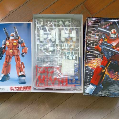 Bandai RX-77-2 Guncannon模型