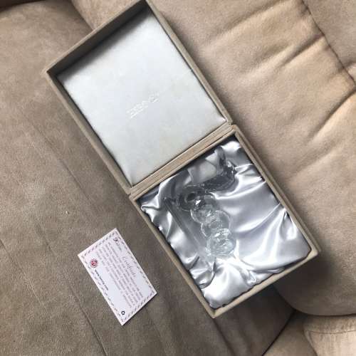 🐍 HSBC Crystal Snake Chinese Zodiac Collectible NEW 全新 匯豐 水晶 蛇 盒裝 個...